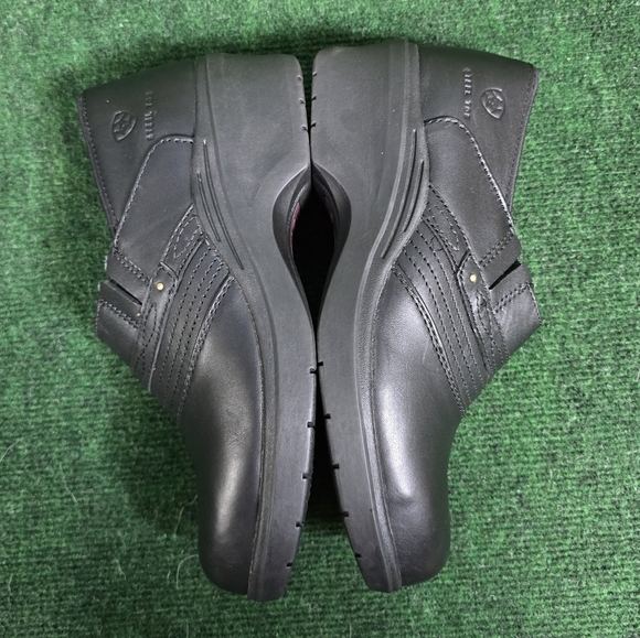 Ariat | Womens Expert Safety Genuine Leather Steel Toe Clogs - SIZE 9 - Picture 6 of 16